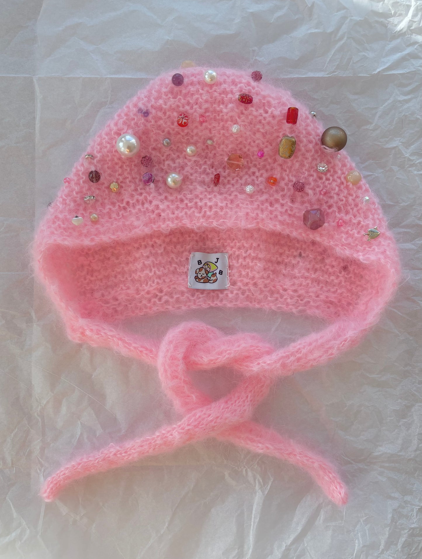 Bauble Bonnet~ Pinky~ Made to order