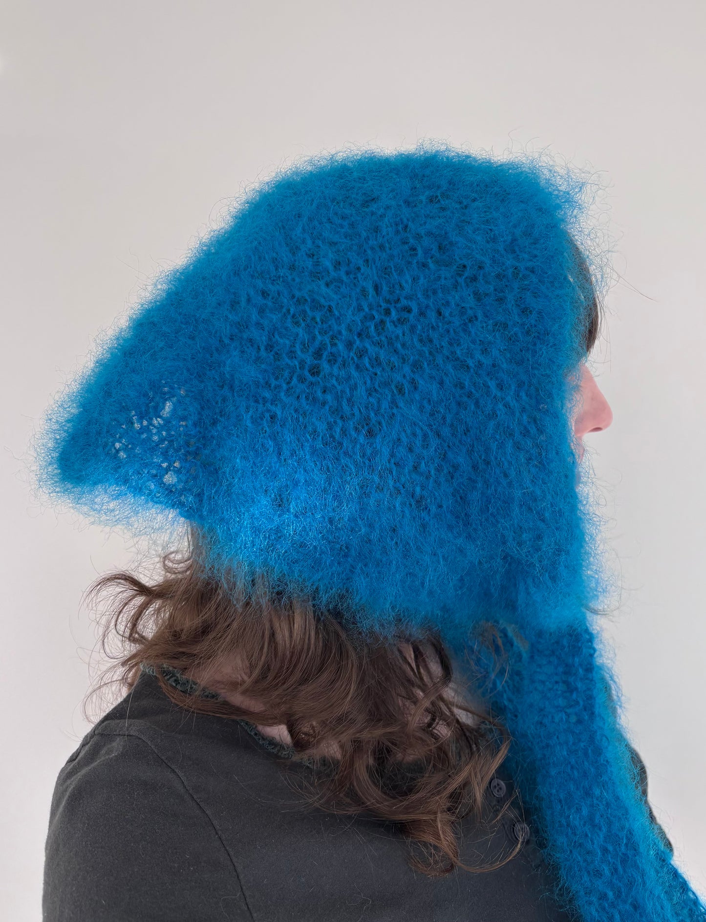 Babushka~ Blue~ Made to order