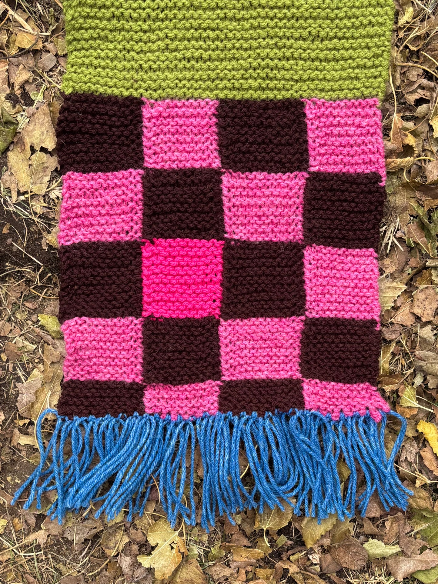 Freehand Knit Scarf~