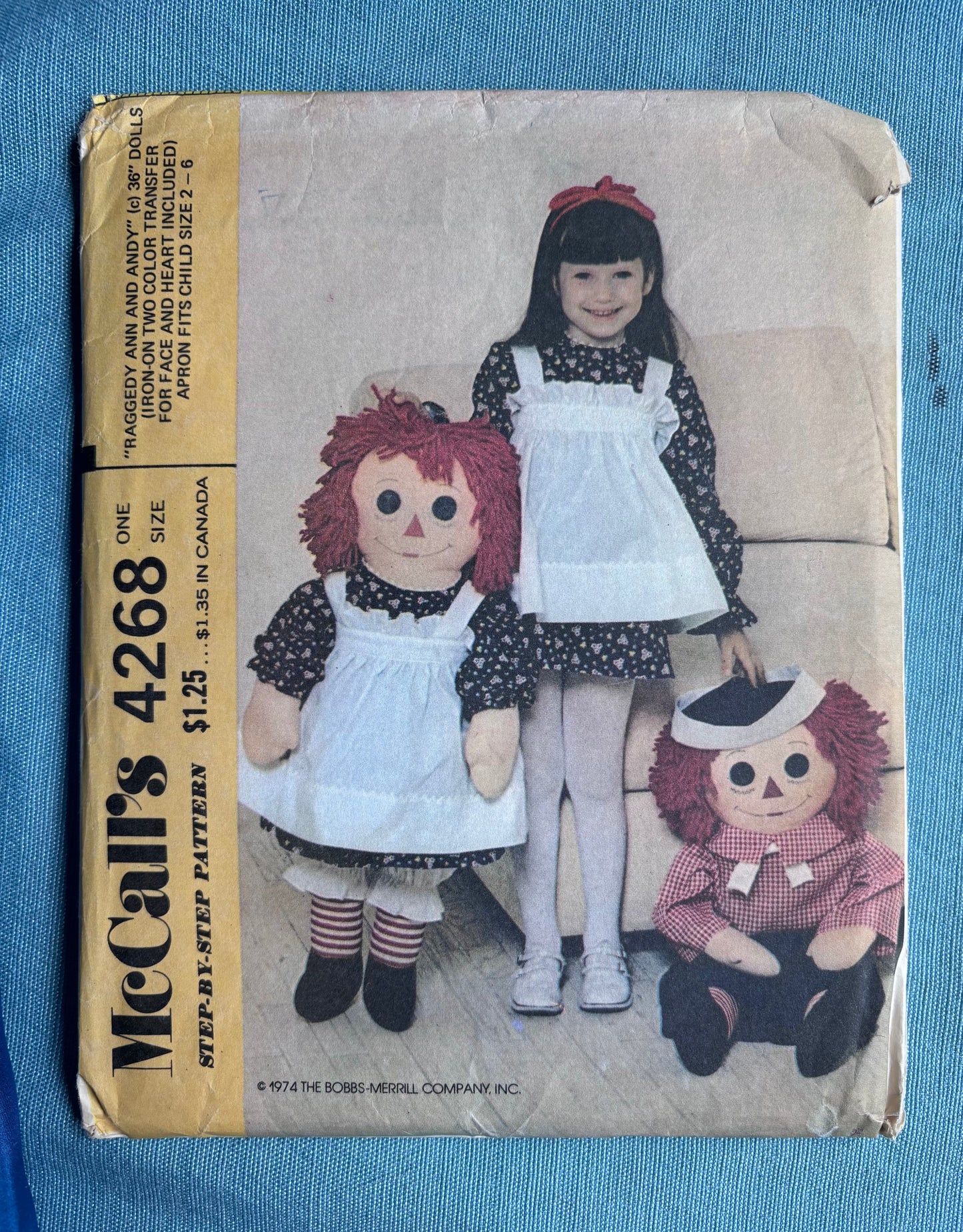 Vintage Doll Lot of 2 Sewing Patterns