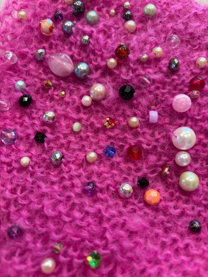 Bauble Bonnet~ Pink Star