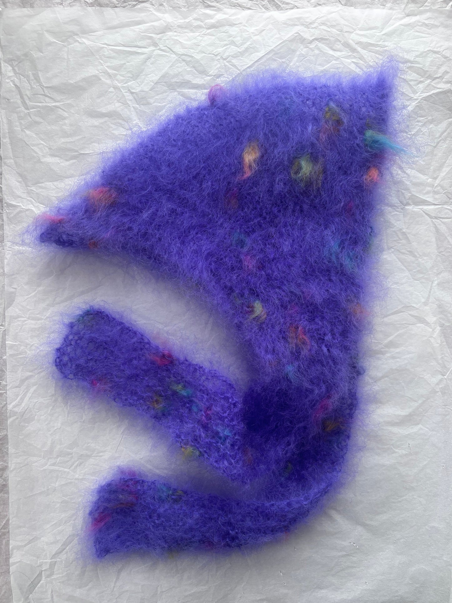 Babushka~ Ultraviolet Fluff