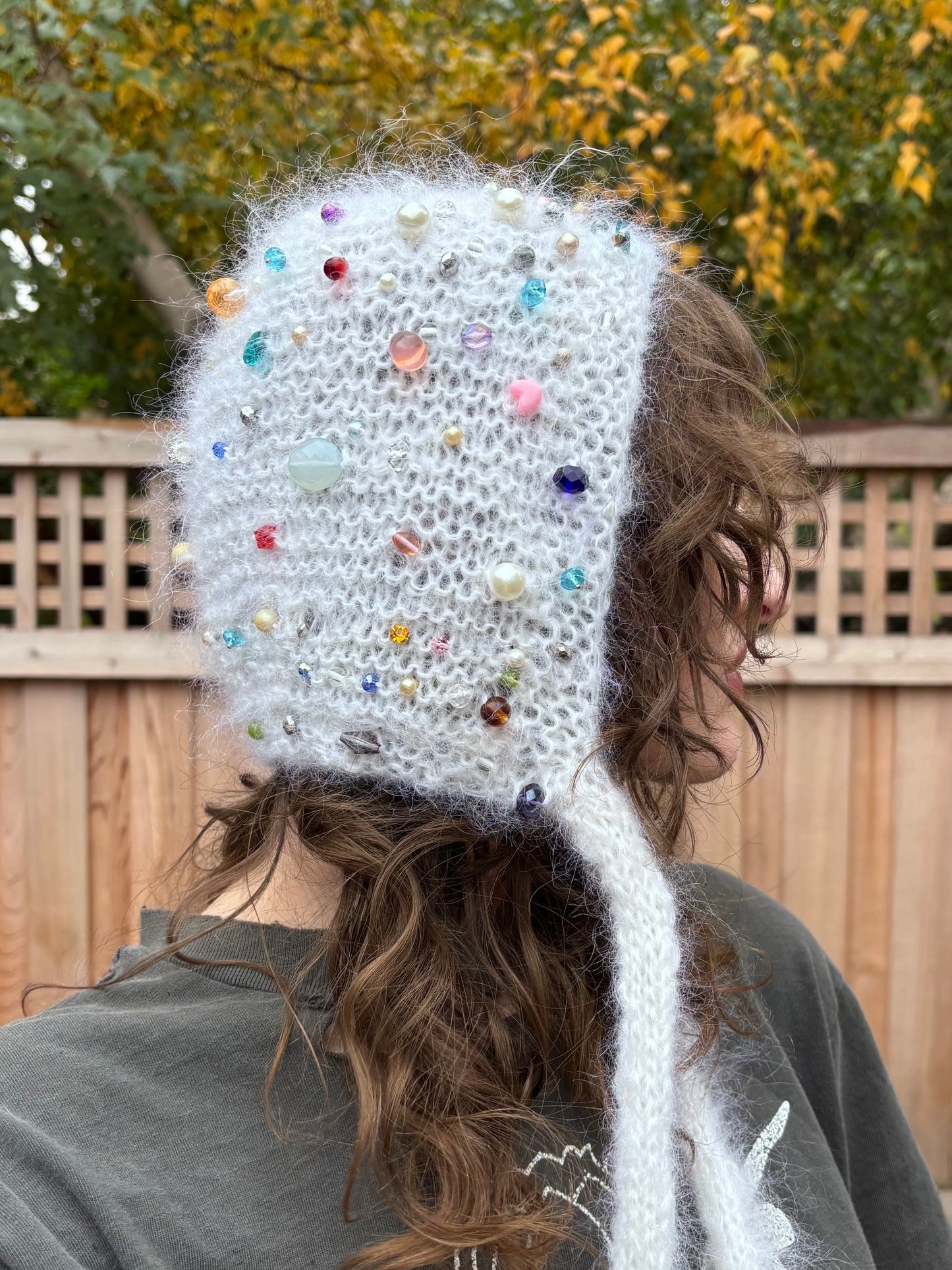 Bauble Bonnet~ Snow Drops