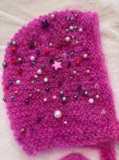 Bauble Bonnet~ Pink Star