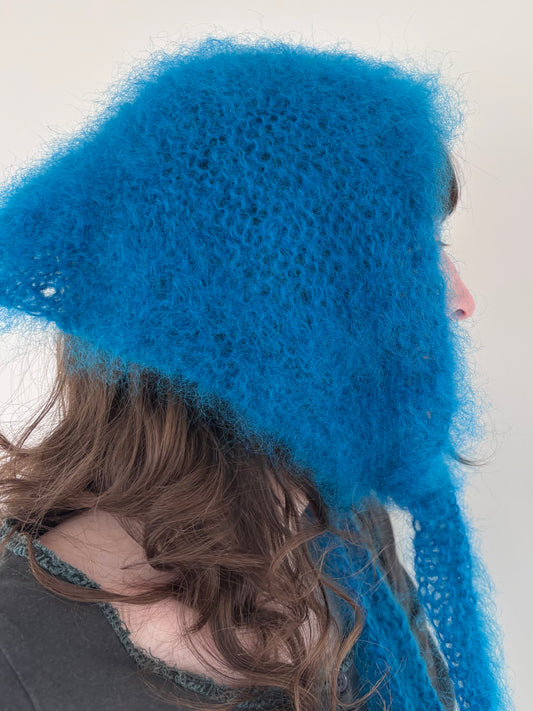 Babushka~ Blue~ Made to order