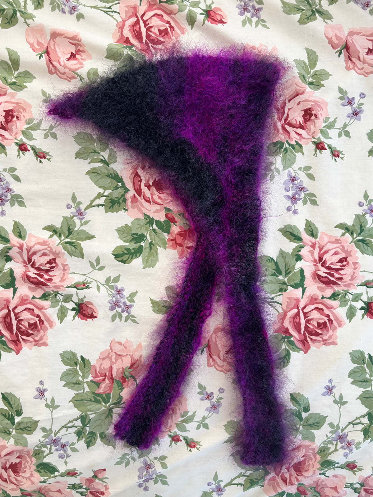 Babushka~ Violet Fluff