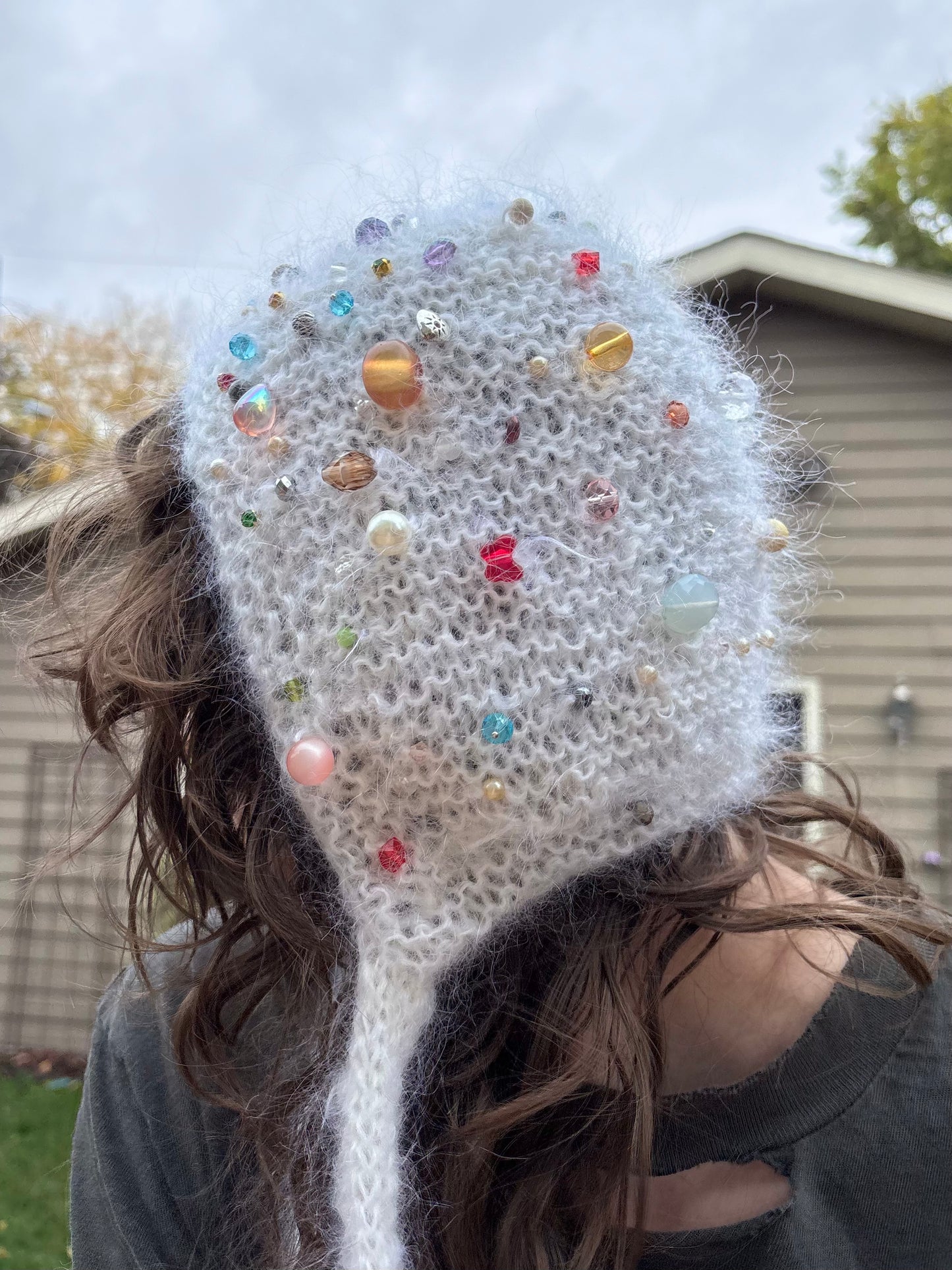 Bauble Bonnet~ Snow Drops