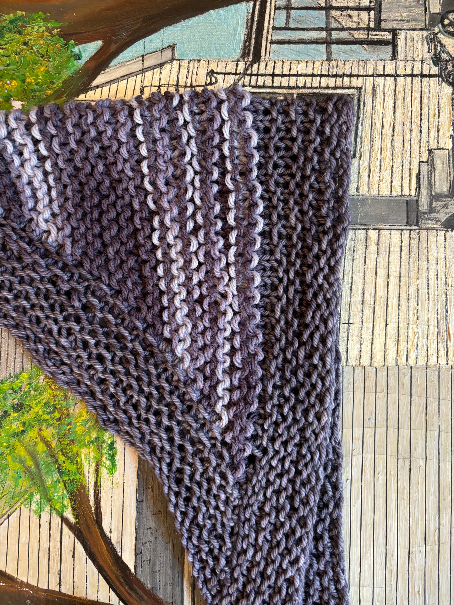 Babushka Scarf~ Chainmail