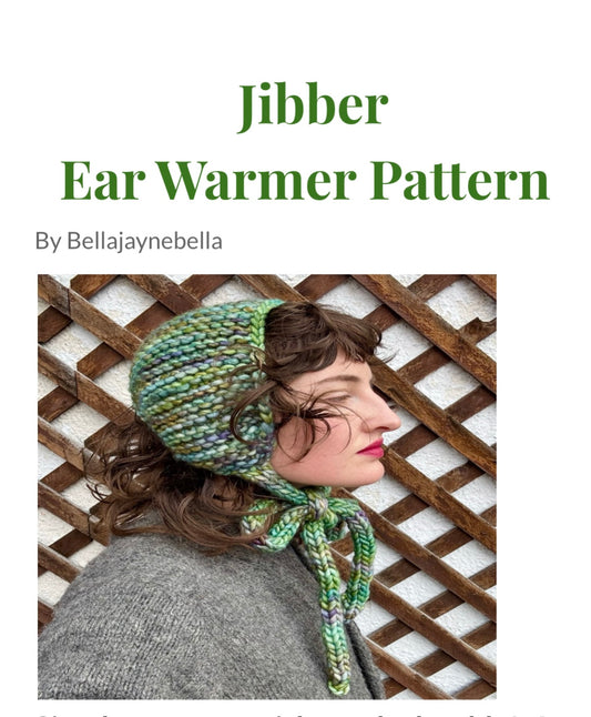 Jibber Ear Warmer Knitting Pattern